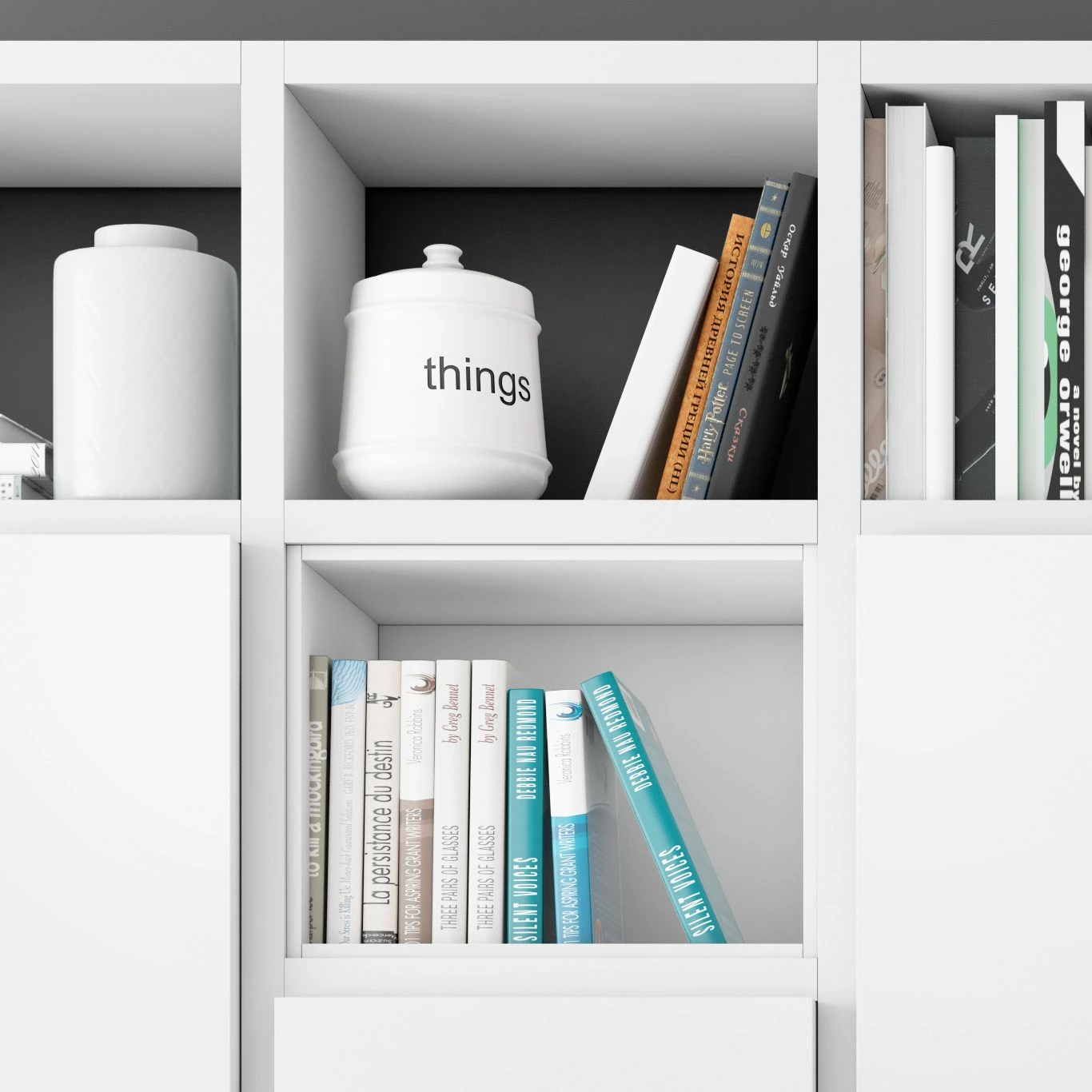 Loftscape TV-Wand Emporior IV - Cremeweiß - Breite: 294 cm 3 Loftscape TV-Wand Emporior IV - Cremeweiß - Breite: 294 cm – Bild 3