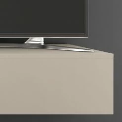 Loftscape TV-Wand Emporior IV - Matt Weiß / Matt Hellbeige - Breite: 294 cm -Wohnzimmermöbel boutique en ligne tv wand emporior iv hochglanz weiss matt hellbeige 5153640