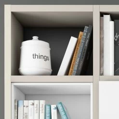 Loftscape TV-Wand Emporior IV - Matt Hellbeige / Matt Weiß - Breite: 249 cm -Wohnzimmermöbel boutique en ligne tv wand emporior vi 5153752