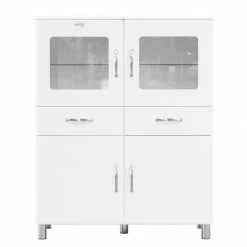 Tenzo Vitrine Malibu III - Weiß