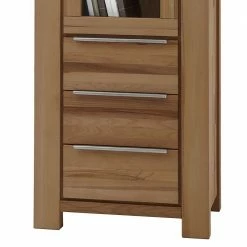 Ars Natura Vitrine Pia I - Wildeiche massiv - geölt -Wohnzimmermöbel boutique en ligne vitrine pia i wildeiche massiv geoelt 302666