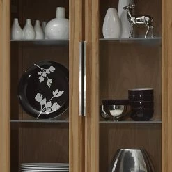 Ars Natura Vitrine Pia II - Wildeiche massiv - geölt 8 Ars Natura Vitrine Pia II - Wildeiche massiv - geölt -Wohnzimmermöbel boutique en ligne vitrine pia ii wildeiche massiv geoelt 3719609