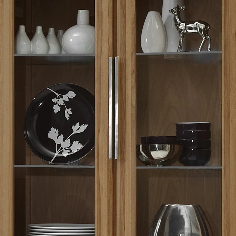 Ars Natura Vitrine Pia II - Wildeiche massiv - geölt 4 Ars Natura Vitrine Pia II - Wildeiche massiv - geölt – Bild 4