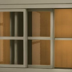 Maison Belfort Vitrinenschrank Azjana - Granit / Pinie Honig -Wohnzimmermöbel boutique en ligne vitrinenschrank azjana pinie teilmassiv granit pinie honig 3393261