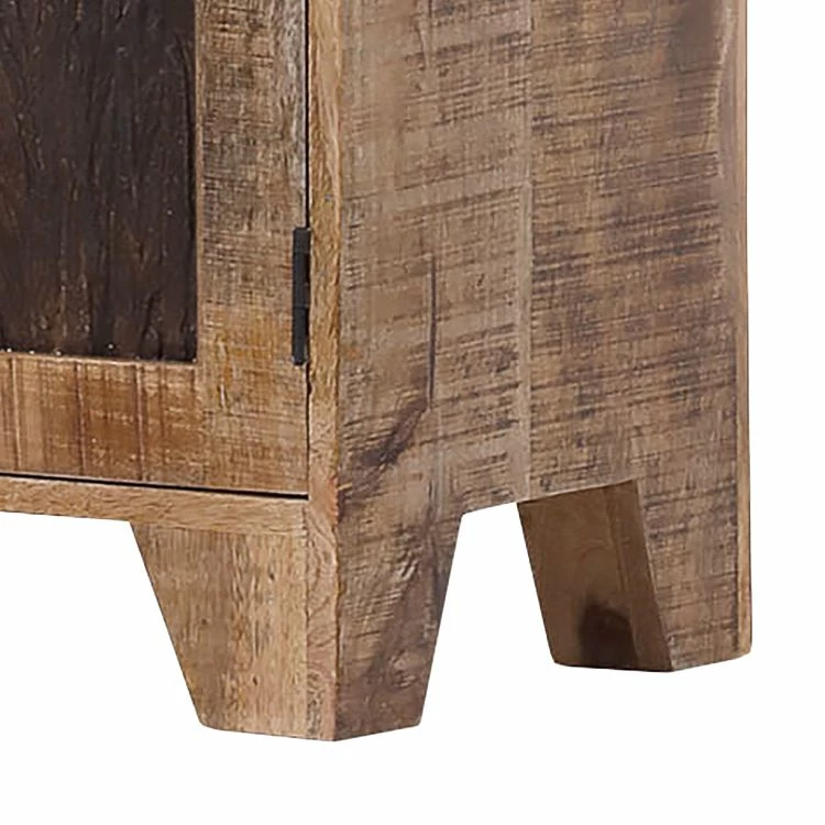 Ars manufacti Vitrinenschrank Curenna - Mango teilmassiv - Mango / Braun 4 Ars manufacti Vitrinenschrank Curenna - Mango teilmassiv - Mango / Braun – Bild 4