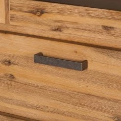 Ars Natura Vitrinenschrank Toumanar - Akazie teilmassiv - Akazie Sand -Wohnzimmermöbel boutique en ligne vitrinenschrank toumanar akazie teilmassiv akazie sand 3627477