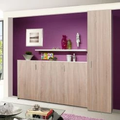 Loftscape Schrankbett-Kombination Godia II - Weiß / Eiche Sonoma Dekor - Bonellfederkernmatratze 18 Loftscape Schrankbett-Kombination Godia II - Weiß / Eiche Sonoma Dekor - Bonellfederkernmatratze -Wohnzimmermöbel boutique en ligne wandklappbett kombination godia ii bonellfederkernmatratze weiss eiche sonoma dekor 1722934