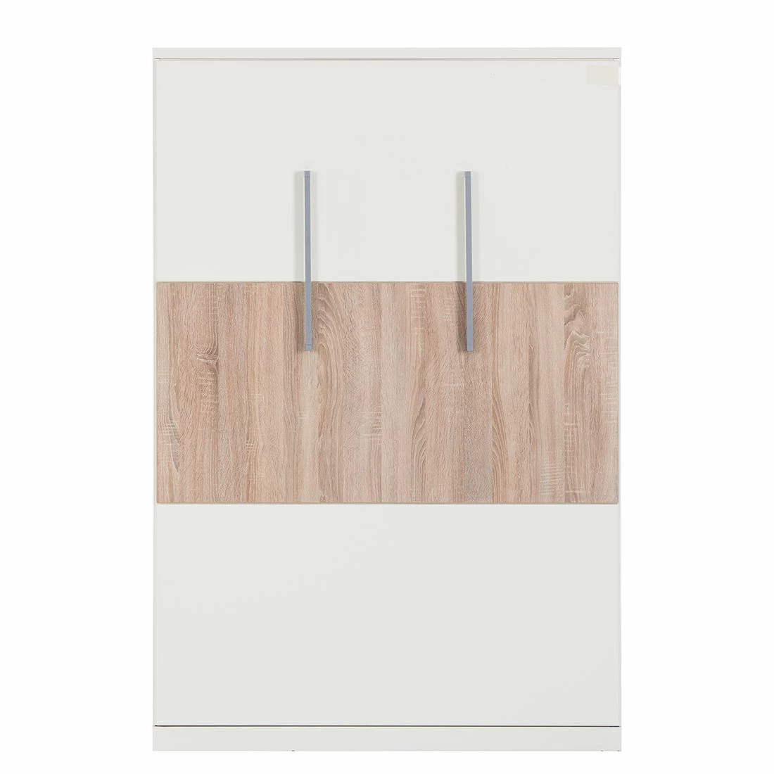 Schrankbett KiYDOO smart - Weiß / Eiche Sonoma Dekor - 110 x 205cm - Kaltschaummatratze 6 Schrankbett KiYDOO smart - Weiß / Eiche Sonoma Dekor - 110 x 205cm - Kaltschaummatratze – Bild 6