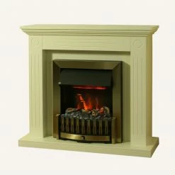 Montreux Elektrokamin Washington - Cremeweiß