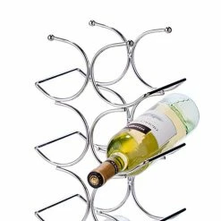 Zeller Weinregal Lionel - Chrom -Wohnzimmermöbel boutique en ligne weinregal lionel chrom 300434