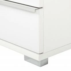 Wiemann Schubkastenkommode Chicago I - Alpinweiß / Glas Weiß -Wohnzimmermöbel boutique en ligne wiemann chicago 26 03 2015 3237777