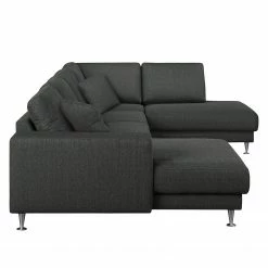 Fredriks Wohnlandschaft Arietta II Strukturstoff - Anthrazit - Longchair davorstehend links / Ottomane rechts -Wohnzimmermöbel boutique en ligne wohnlandschaft arietta ii strukturstoff longchair davorstehend links ottomane rechts anthrazit 4279824