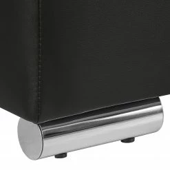 Roomscape Wohnlandschaft Berrings - (mit Schlaffunktion) - Kunstleder / Strukturstoff Schwarz / Grau - Longchair davorstehend links -Wohnzimmermöbel boutique en ligne wohnlandschaft berrings mit schlaffunktion kunstleder strukturstoff schwarz grau longchair davorstehend links 3633477