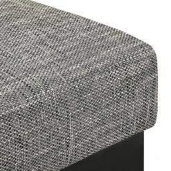 Roomscape Wohnlandschaft Berrings - (mit Schlaffunktion) - Kunstleder / Strukturstoff Schwarz / Grau - Longchair davorstehend links -Wohnzimmermöbel boutique en ligne wohnlandschaft berrings mit schlaffunktion kunstleder strukturstoff schwarz grau longchair davorstehend links 3633485