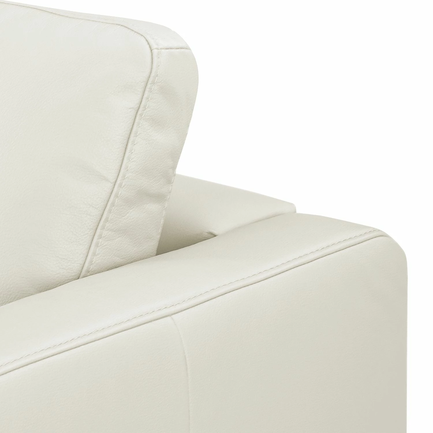 Fredriks Wohnlandschaft Bivona II Echtleder - Perlweiß 7 Fredriks Wohnlandschaft Bivona II Echtleder - Perlweiß – Bild 7