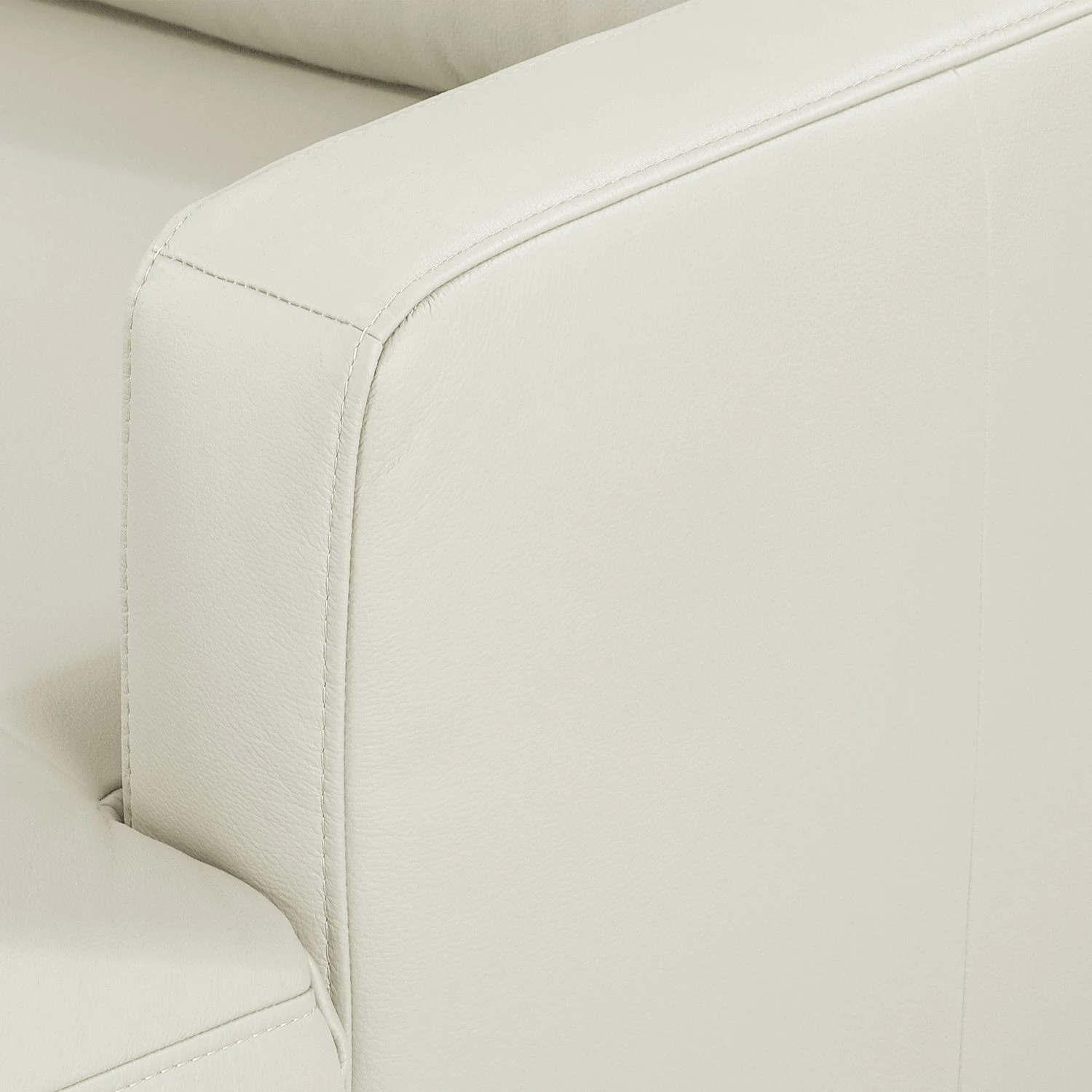 Fredriks Wohnlandschaft Bivona II Echtleder - Perlweiß 8 Fredriks Wohnlandschaft Bivona II Echtleder - Perlweiß – Bild 8