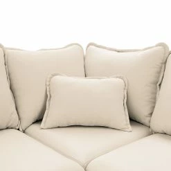 Mørteens Wohnlandschaft Greeneville - Ecru - Longchair davorstehend rechts -Wohnzimmermöbel boutique en ligne wohnlandschaft greeneville strukturstoff longchair davorstehend rechts ecru 4871580