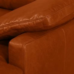 Ars manufacti Wohnlandschaft Horley Echtleder - Cognac -Wohnzimmermöbel boutique en ligne wohnlandschaft horley echtleder cognac 4463332