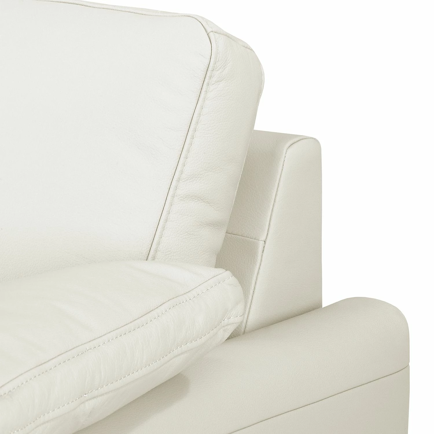 Fredriks Wohnlandschaft Laureto II Echtleder - Perlweiß 6 Fredriks Wohnlandschaft Laureto II Echtleder - Perlweiß – Bild 6