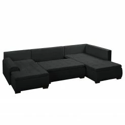 Fredriks Wohnlandschaft Norley (mit Schlaffunktio 22 Fredriks Wohnlandschaft Norley (mit Schlaffunktio -Wohnzimmermöbel boutique en ligne wohnlandschaft norley mit schlaffunktion webstoff longchair davorstehend links ottomane rechts dunkelgrau 5102480