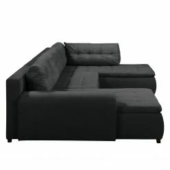 Fredriks Wohnlandschaft Norley (mit Schlaffunktio 25 Fredriks Wohnlandschaft Norley (mit Schlaffunktio -Wohnzimmermöbel boutique en ligne wohnlandschaft norley mit schlaffunktion webstoff longchair davorstehend links ottomane rechts dunkelgrau 5102488