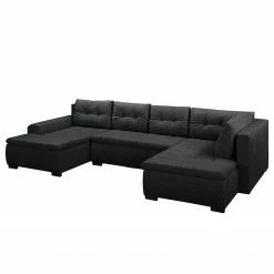 Fredriks Wohnlandschaft Norley (mit Schlaffunktio 29 Fredriks Wohnlandschaft Norley (mit Schlaffunktio -Wohnzimmermöbel boutique en ligne wohnlandschaft norley mit schlaffunktion webstoff longchair davorstehend links ottomane rechts dunkelgrau 5102504