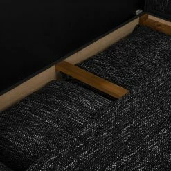 Fredriks Wohnlandschaft Sibenik - (mit Schlaffunktion) - Kunstleder/Strukturstoff - Anthrazit - Longchair davorstehend links / Ottomane rechts -Wohnzimmermöbel boutique en ligne wohnlandschaft sibenik kunstleder strukturstoff anthrazit longchair davorstehend links ottomane rechts 4960132