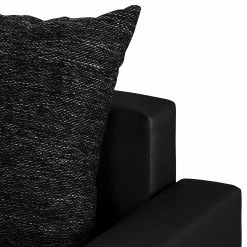 Fredriks Wohnlandschaft Sibenik - (mit Schlaffunktion) - Kunstleder/Strukturstoff - Anthrazit - Longchair davorstehend links / Ottomane rechts -Wohnzimmermöbel boutique en ligne wohnlandschaft sibenik kunstleder strukturstoff anthrazit longchair davorstehend links ottomane rechts 4960148