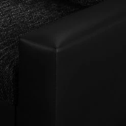 Fredriks Wohnlandschaft Sibenik - (mit Schlaffunktion) - Kunstleder/Strukturstoff - Anthrazit - Longchair davorstehend links / Ottomane rechts -Wohnzimmermöbel boutique en ligne wohnlandschaft sibenik kunstleder strukturstoff anthrazit longchair davorstehend links ottomane rechts 4960160