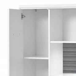 Loftscape Highboard Arco II - Glastür rechts -Wohnzimmermöbel boutique en ligne wohnwand arco iii 5 teilig hochglanz weiss grau 4710700 2