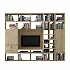 Loftscape Wohnwand Emporior II - Eiche Sonoma Dekor 5 Loftscape Wohnwand Emporior II - Eiche Sonoma Dekor -Wohnzimmermöbel boutique en ligne wohnwand emporior ii sonoma eiche dekor 289401