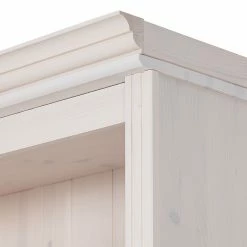 Maison Belfort Wohnwand Lillehammer I (3-teilig) - Kiefer massiv - Kiefer Weiß -Wohnzimmermöbel boutique en ligne wohnwand lillehammer i 3 teilig kiefer massiv weiss 1655022