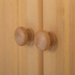 Maison Belfort Wohnwand Lillehammer III (3-teilig) - Kiefer massiv - Kiefer Natur -Wohnzimmermöbel boutique en ligne wohnwand lillehammer iii 3 teilig kiefer massiv kiefer 1655226