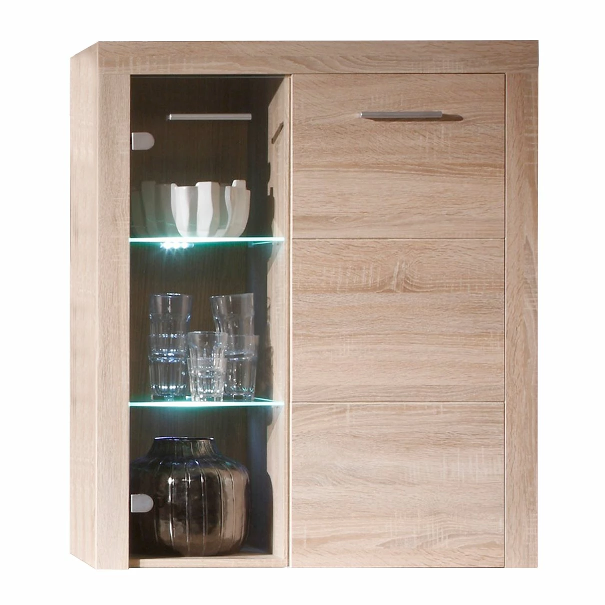 Mooved Wohnwand Rindby (5-teilig) - inkl. Beleuchtung - Eiche Sonoma Dekor 6 Mooved Wohnwand Rindby (5-teilig) - inkl. Beleuchtung - Eiche Sonoma Dekor – Bild 6