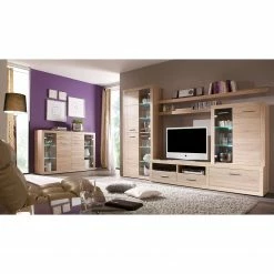 Mooved Wohnwand Rindby (5-teilig) - inkl. Beleuchtung - Eiche Sonoma Dekor 11 Mooved Wohnwand Rindby (5-teilig) - inkl. Beleuchtung - Eiche Sonoma Dekor -Wohnzimmermöbel boutique en ligne wohnwand rindby 5 teilig inkl beleuchtung eiche sonoma dekor 4436088