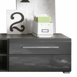 Loftscape Wohnwand Tadeus I (4-teilig) - Inkl. Beleuchtung - Hochglanz Grau / Grau 11 Loftscape Wohnwand Tadeus I (4-teilig) - Inkl. Beleuchtung - Hochglanz Grau / Grau -Wohnzimmermöbel boutique en ligne wohnwand tadeus i 4 teilig inkl beleuchtung hochglanz grau grau 977146