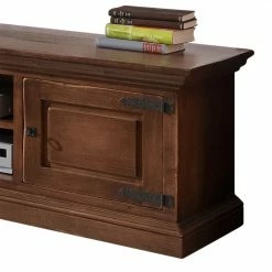 Ridgevalley Wohnwand Vicuna - Ohne Beleuchtung -Wohnzimmermöbel boutique en ligne wohnwand vicuna pinie massiv braun 453952