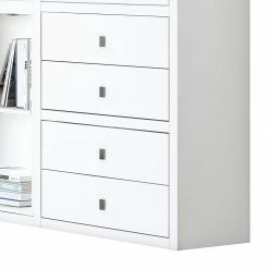 Loftscape XL Regalwand IX.C - Weiß 5 Loftscape XL Regalwand IX.C - Weiß -Wohnzimmermöbel boutique en ligne xl regalwand ix c inkl beleuchtung weiss 1555722
