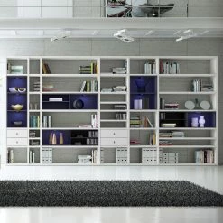 Loftscape XXL Regalwand Emporior I.A - Weiß / Schwarz - Mit Beleuchtung 6 Loftscape XXL Regalwand Emporior I.A - Weiß / Schwarz - Mit Beleuchtung -Wohnzimmermöbel boutique en ligne xxl regalwand emporior i a ohne beleuchtung hochglanz weiss schwarz 3396305